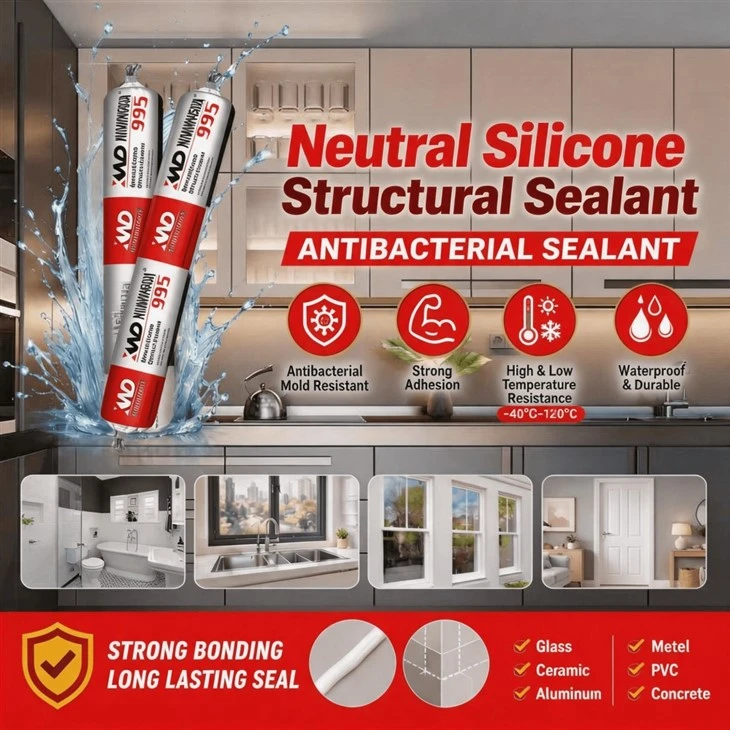 HVAC Silicone Sealant For Duct Sealing